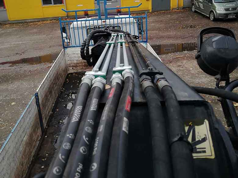 hüdraulikasüsteem ehitustehnikale