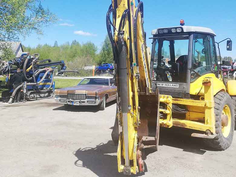 hüdraulikasüsteem ehitustehnikale