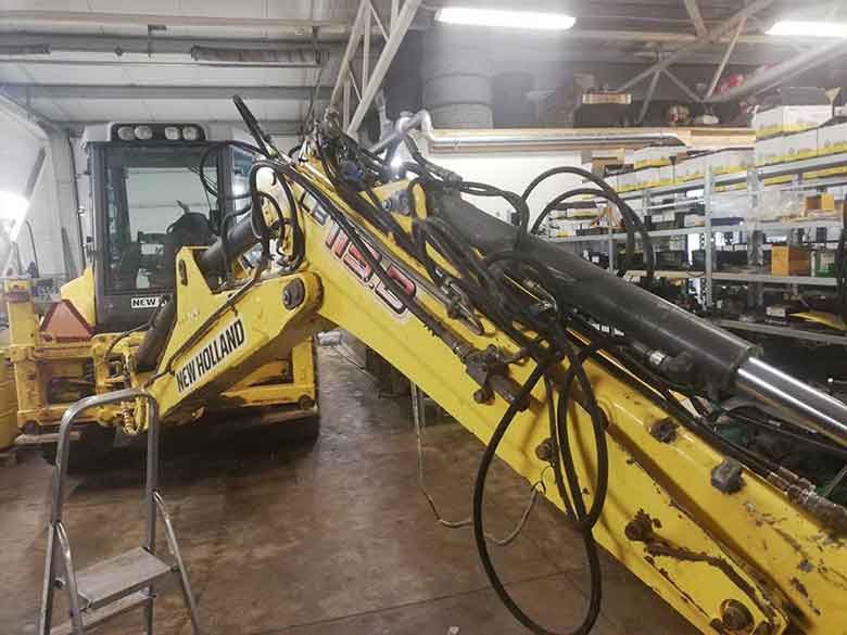 hüdraulikasüsteem ehitustehnikale