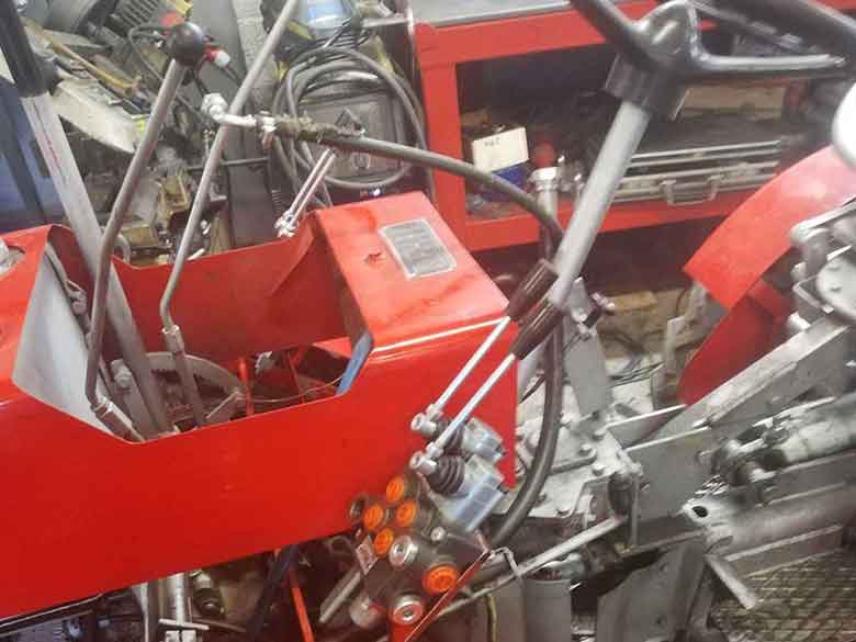 hüdraulikakomponentide paigaldus